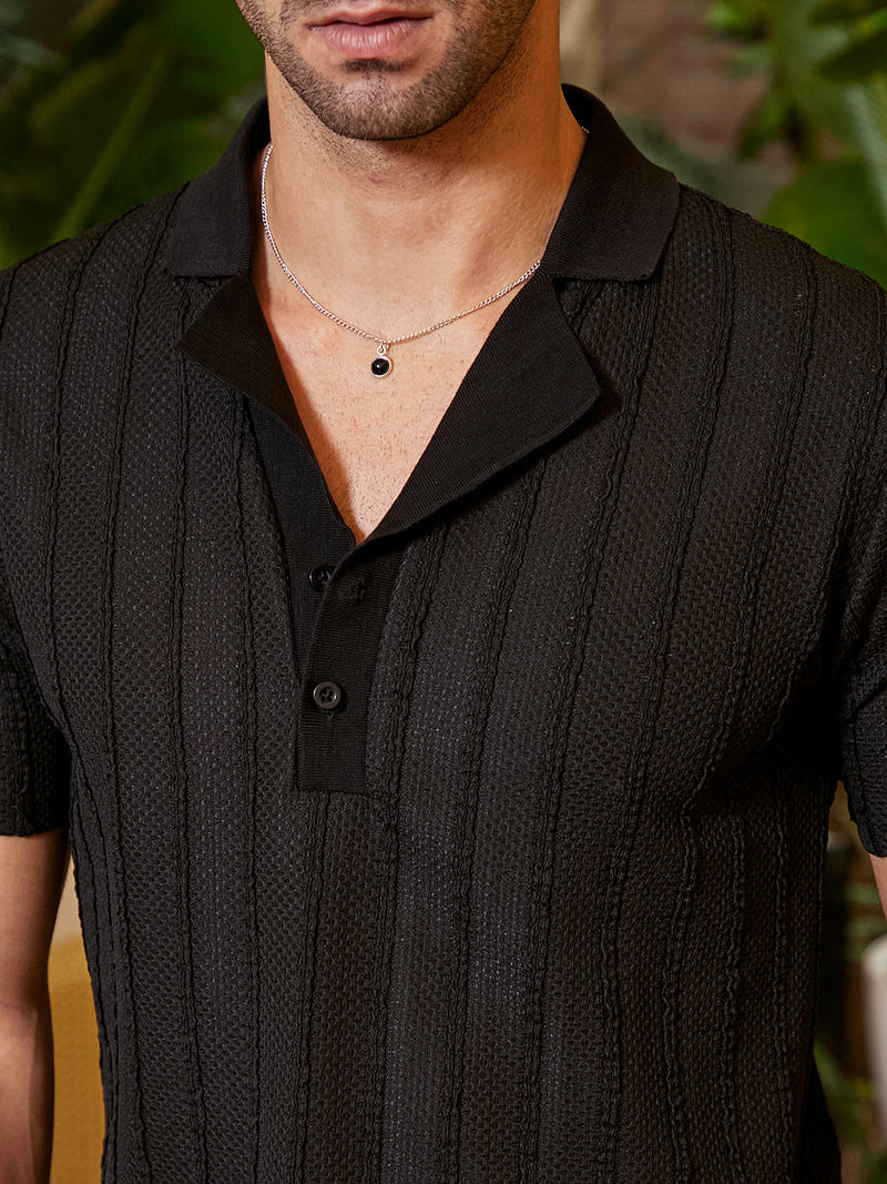 Wicker-Tactitle Polo T-Shirt