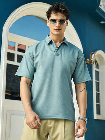 Scratch-Tactile Polo T-Shirt