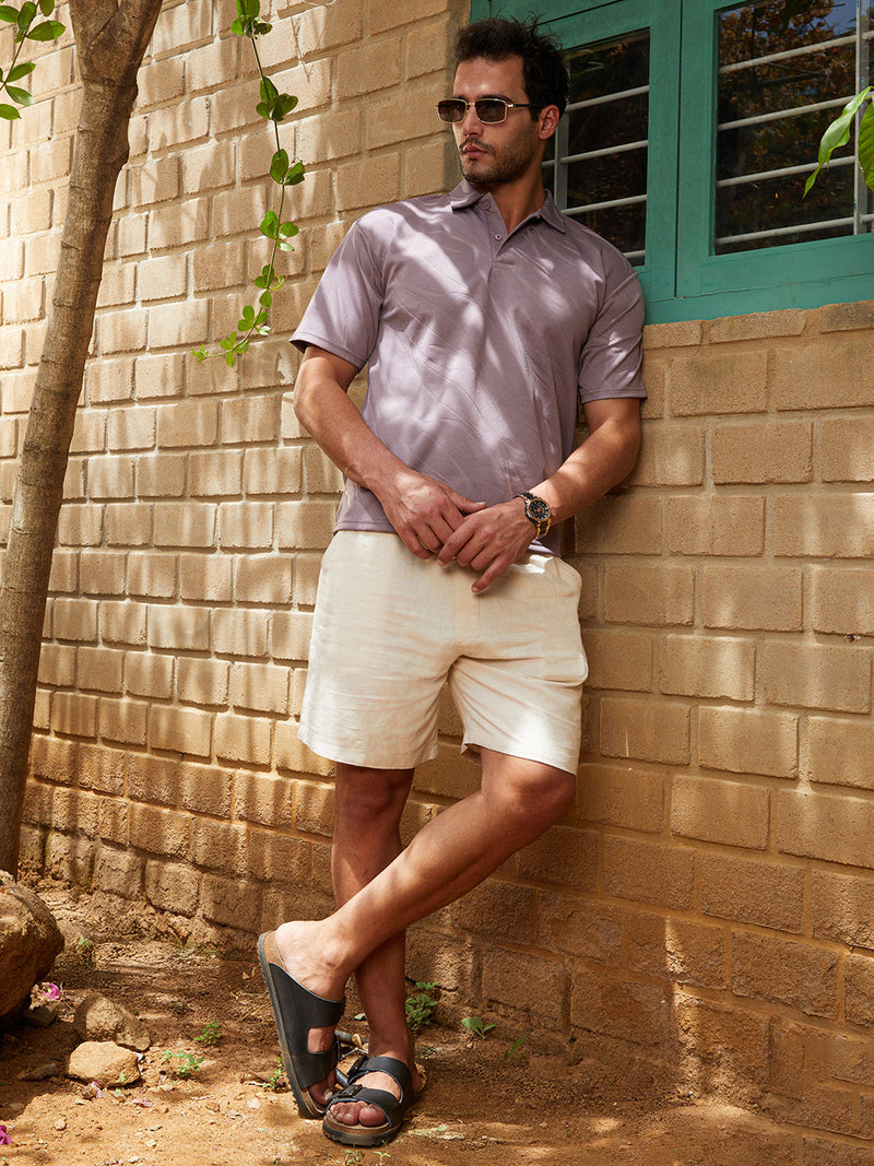 Scratch-Tactile Polo T-Shirt