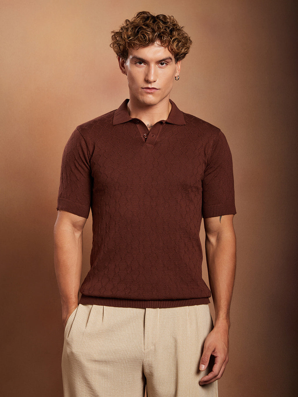 Sonic-Tactile Polo T-Shirt