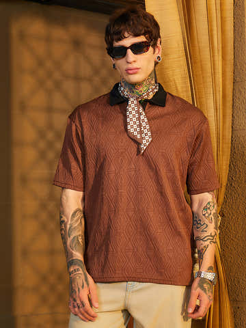 Triad Contrast Polo T-Shirt