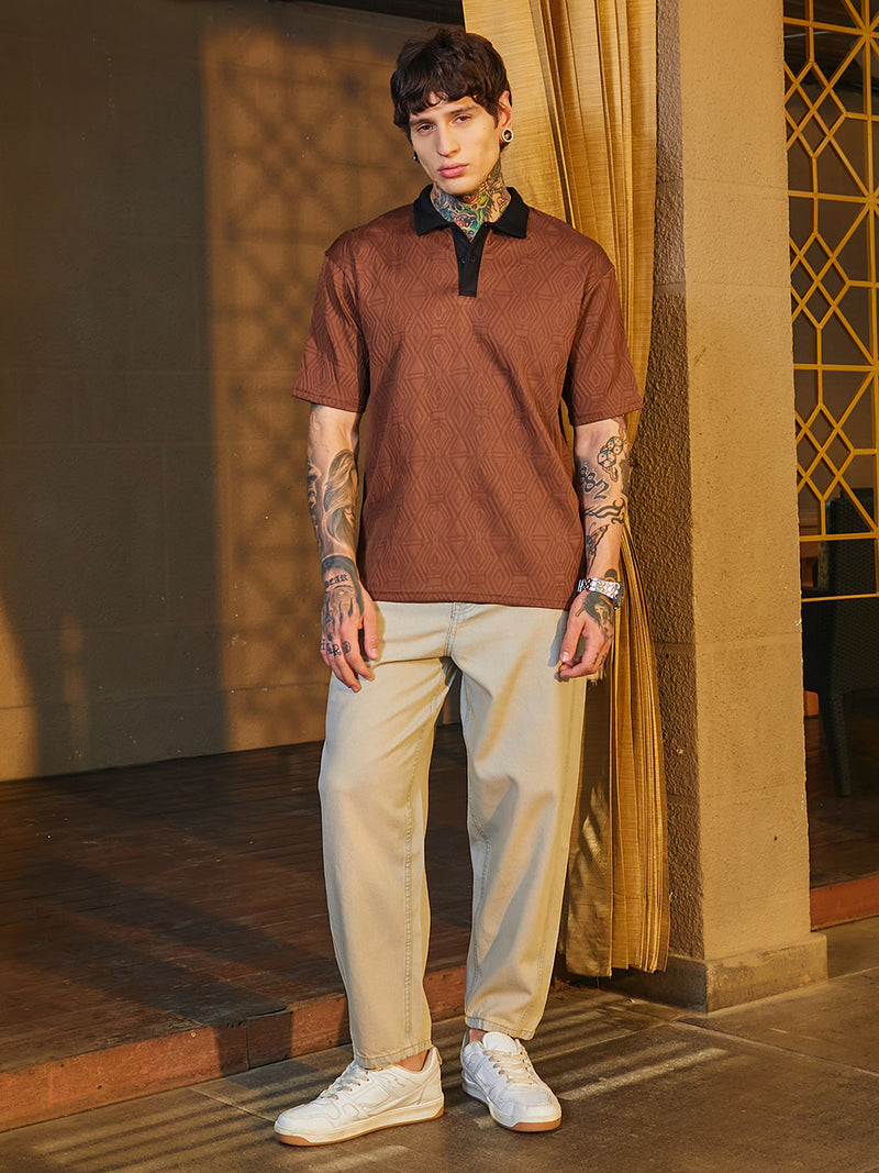 Triad Contrast Polo T-Shirt