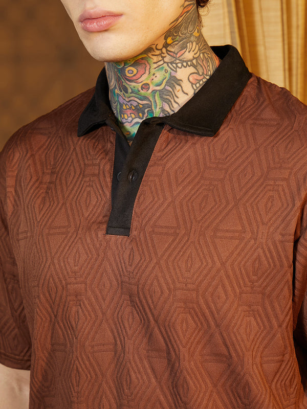 Triad Contrast Polo T-Shirt