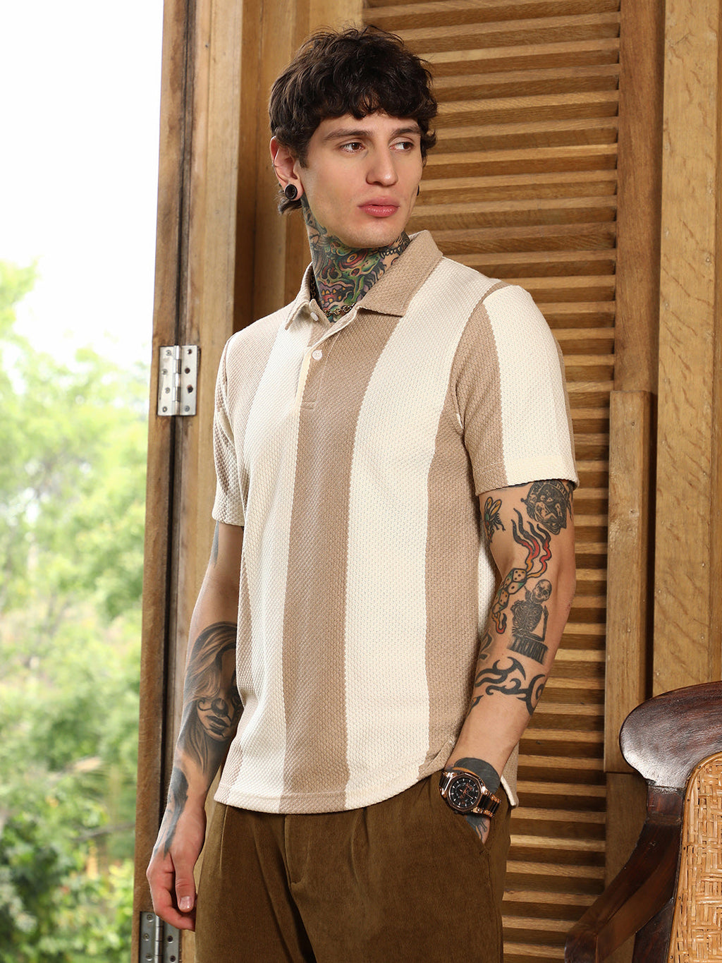 Awning-Tactile Polo T-Shirt