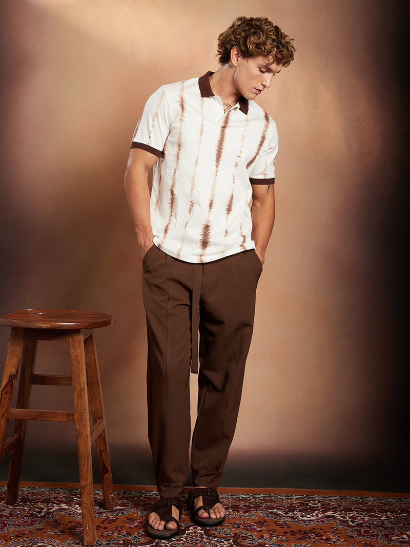 Tie-Dye Tactile Polo T-Shirt
