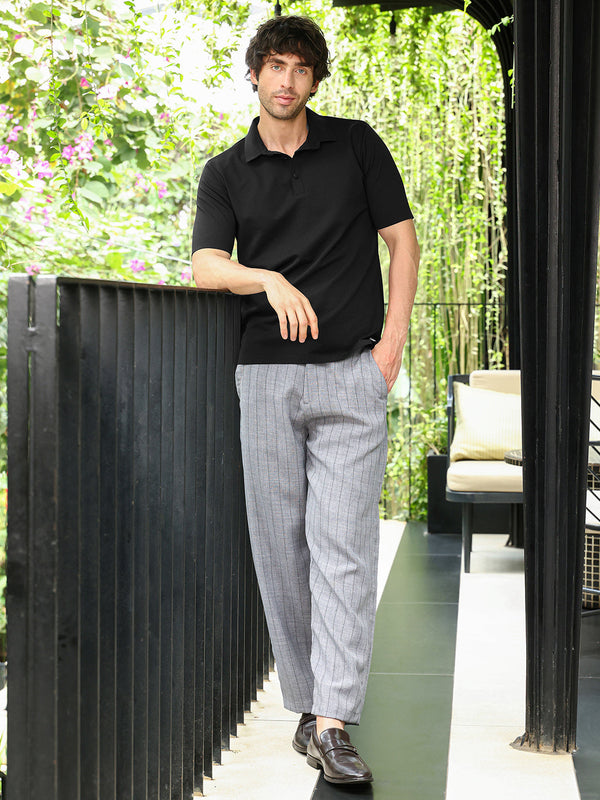 Seamless Lined Polo T-Shirt