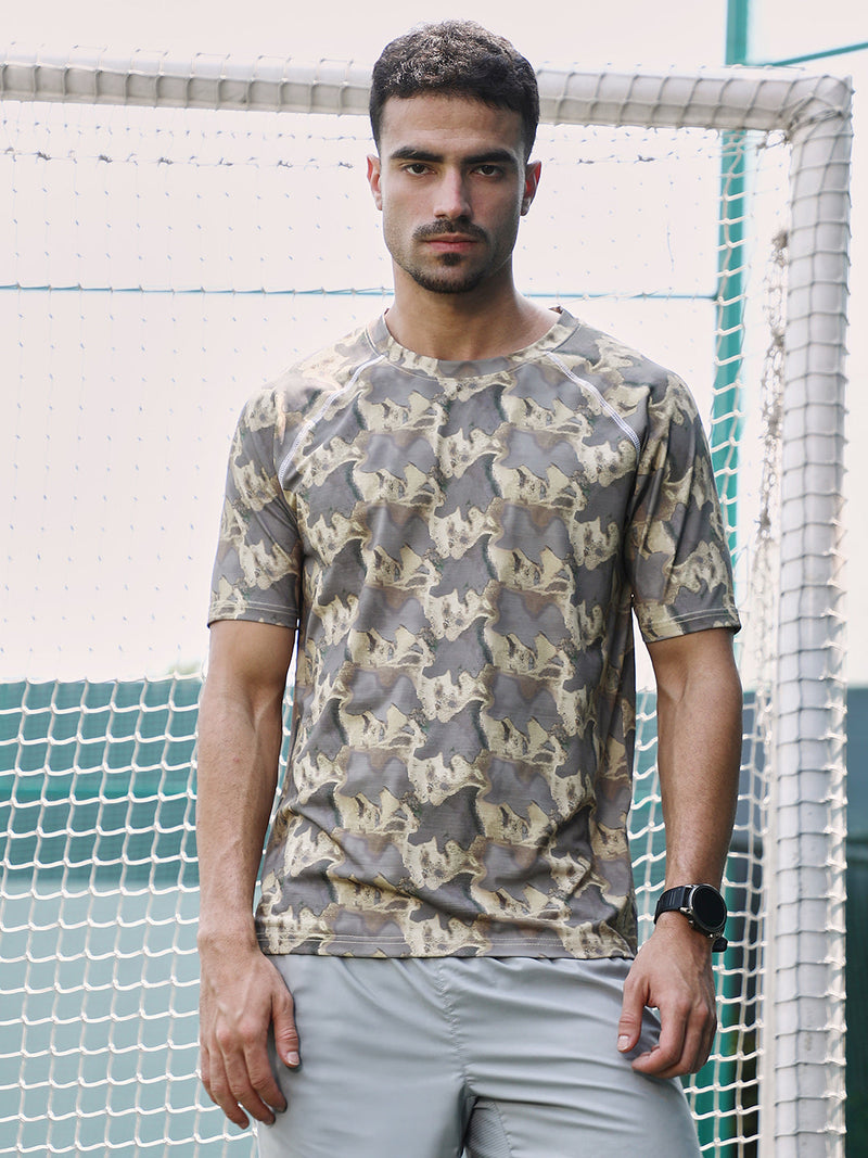 Flow-Lined Activewear T-Shirt