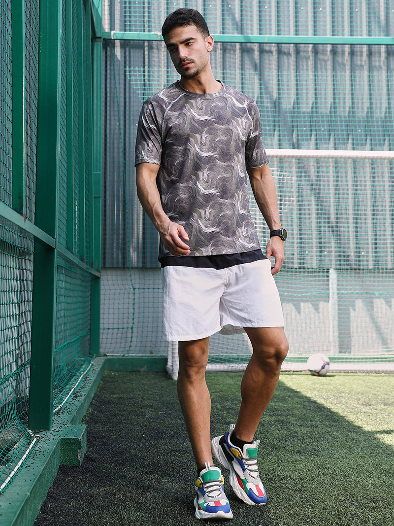 Flow-Lined Activewear T-Shirt