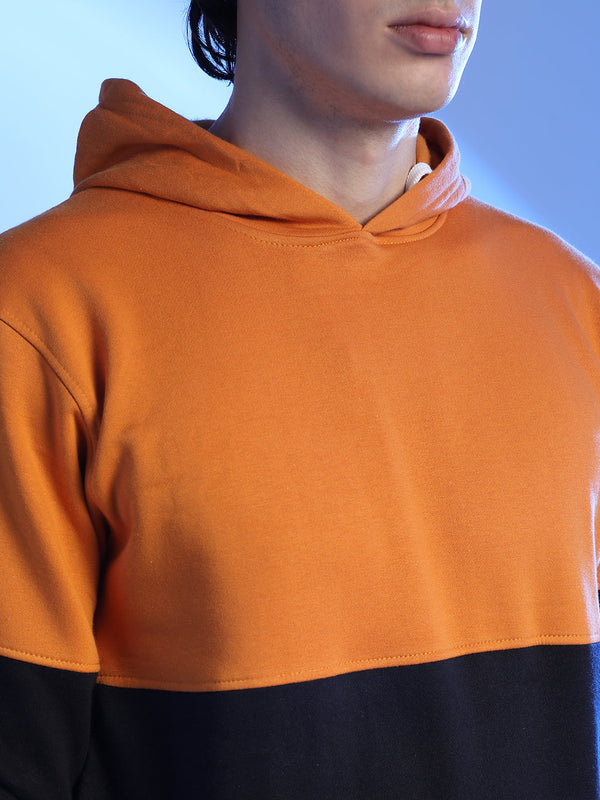 Contrast Blcok Sweatshirt