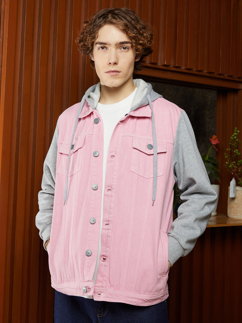 Block Denim Jacket