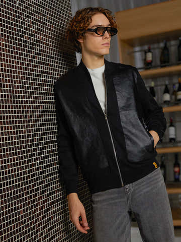 Self-Patch Bomber Jacket