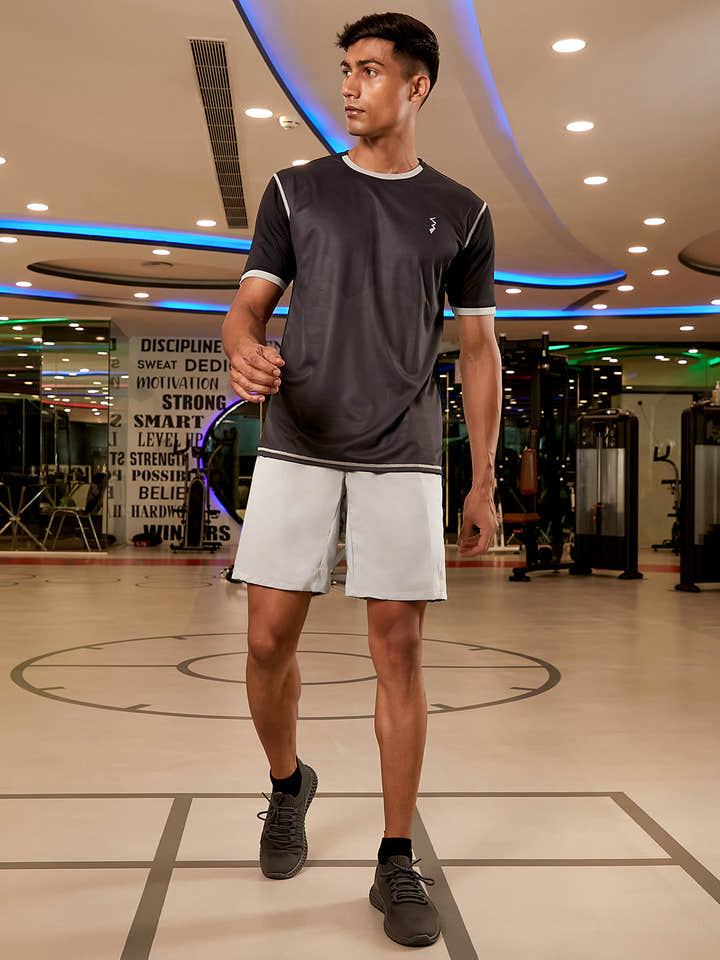 Geometric Activewear T-Shirt