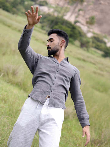 Muslin Breezy-Weave Shirt