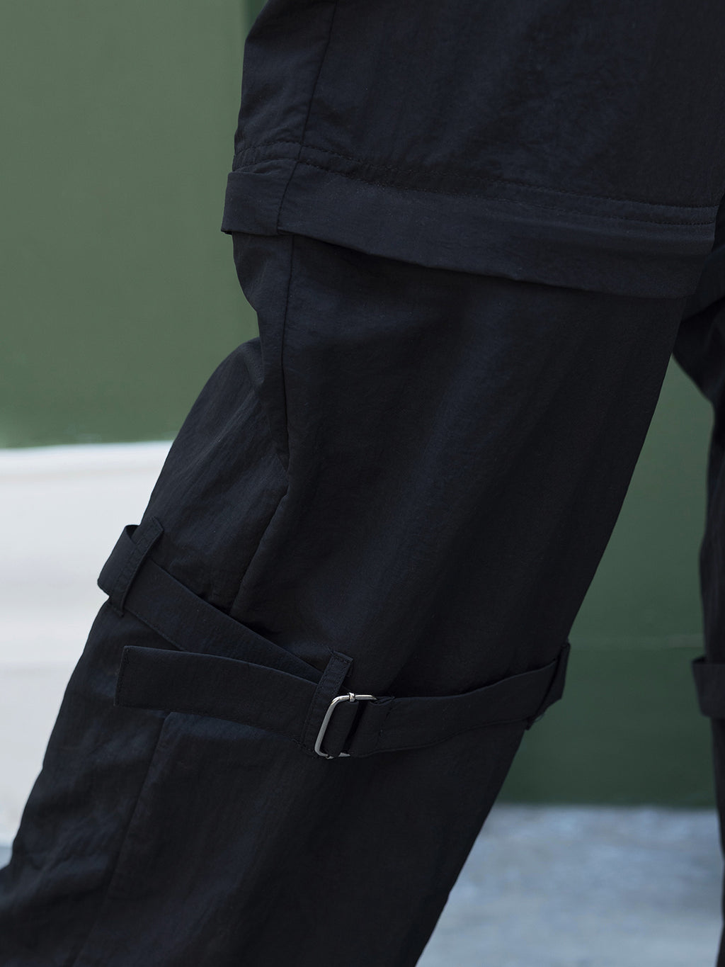 CAHOOT Men's Black Solid Trousers - view 7