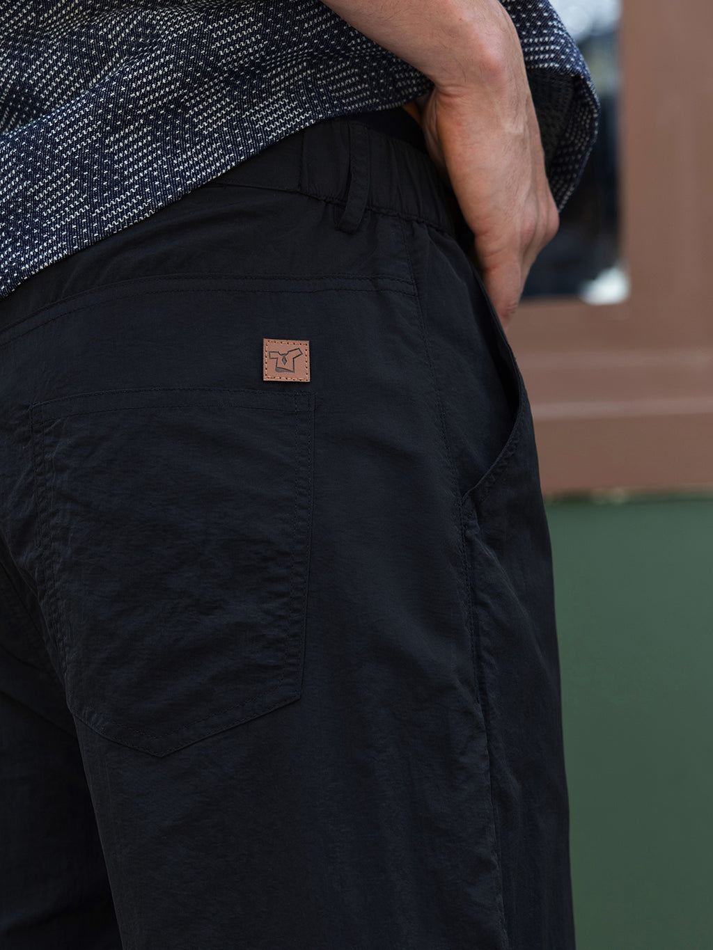 CAHOOT Men's Black Solid Trousers - view 8