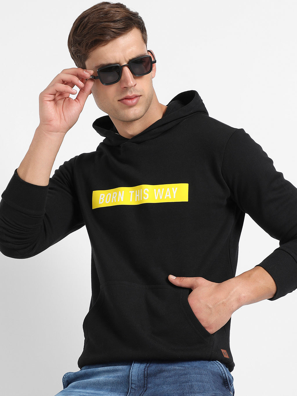 Born This Way Hoodie With Kangaroo Pocket