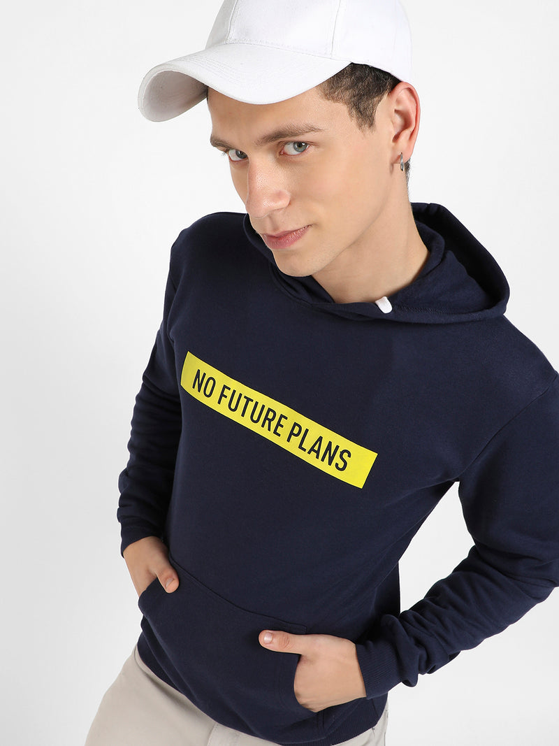 No Future Plans Hoodie With Kangaroo Pocket