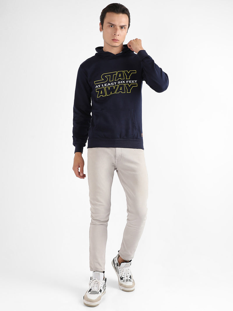 Stay Away Hoodie With Kangaroo Pocket