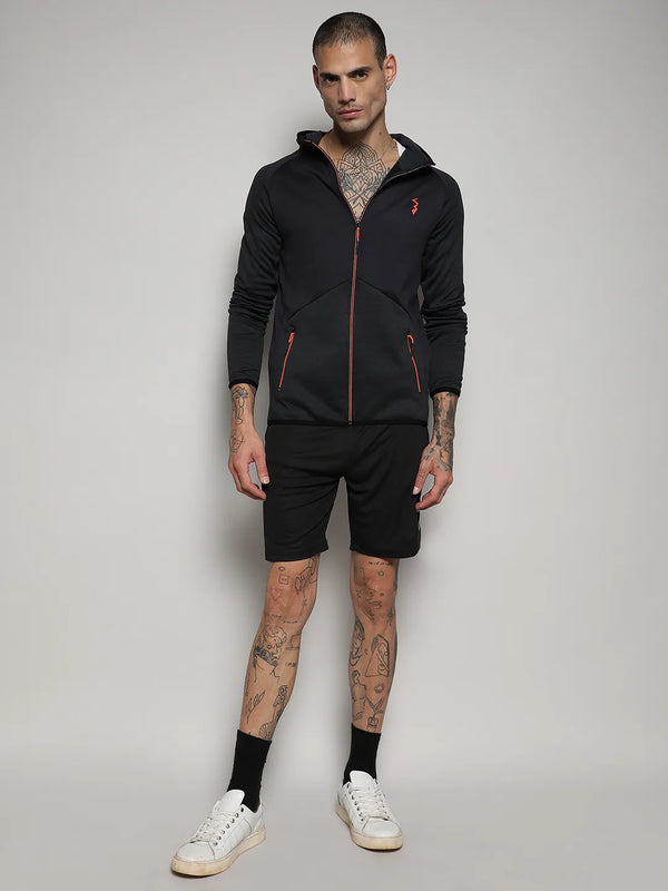 Zip-Front Activewear Jacket With Insert Pocket