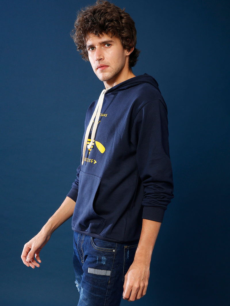 Buzz Off Hoodie With Kangaroo Pocket