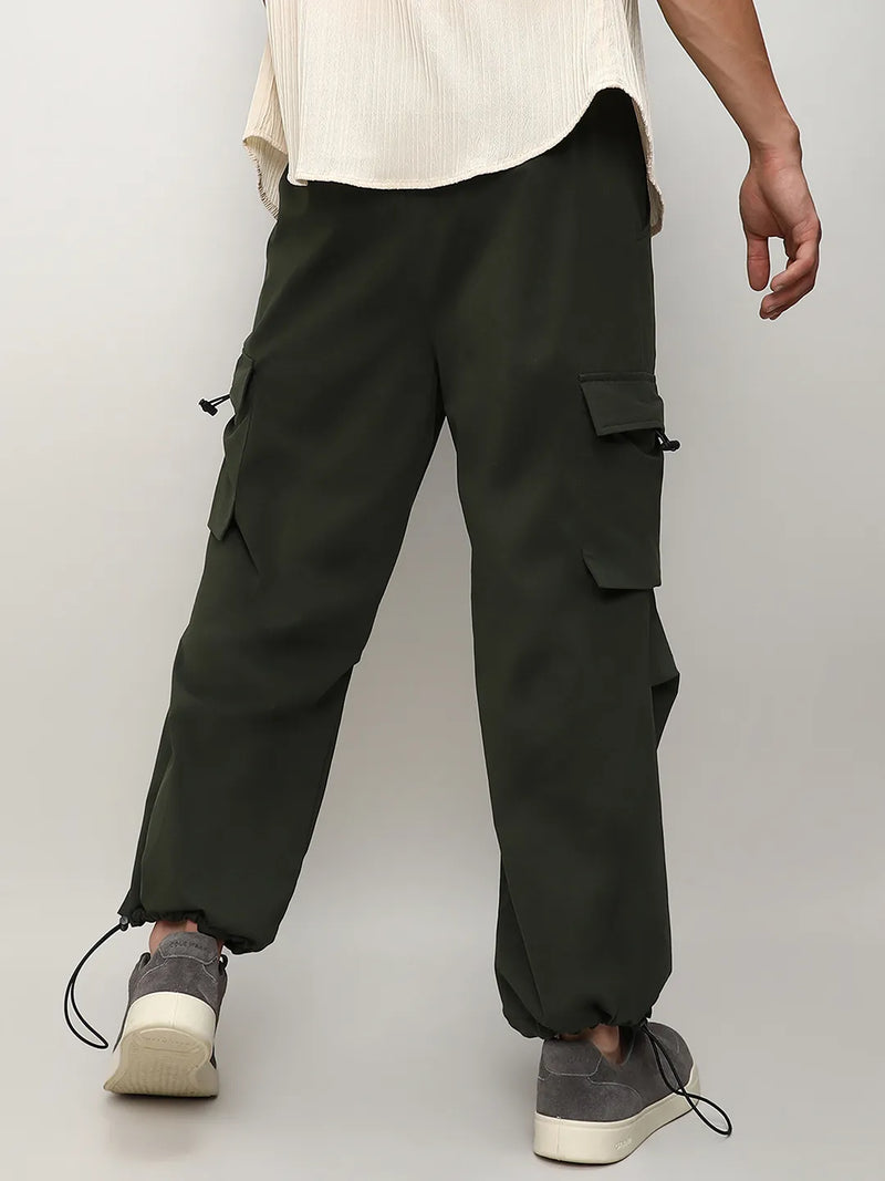 Solid Cargo Parachute Trousers
