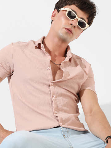 Textured Casual Shirt