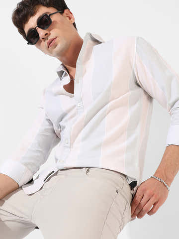 Striped Casual Shirt