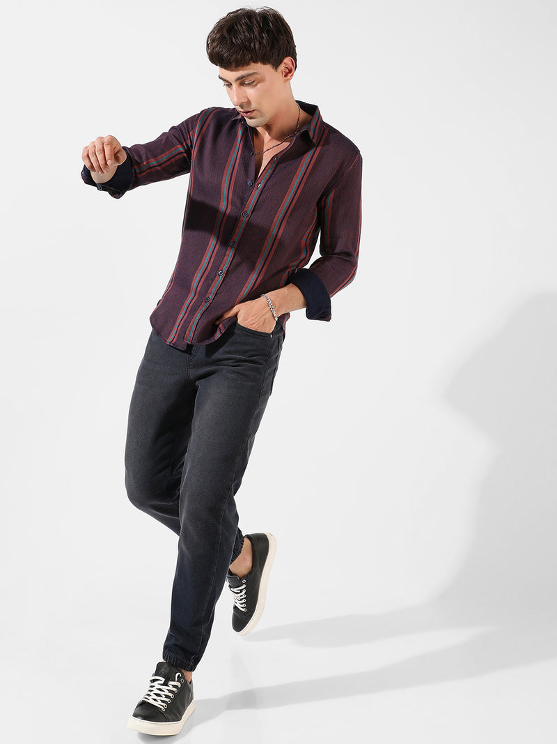 Striped Casual Shirt
