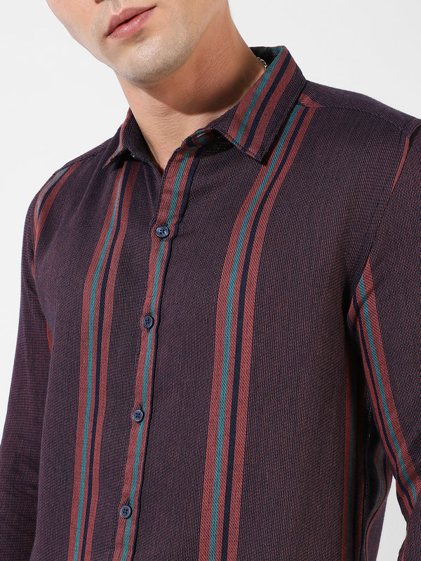 Striped Casual Shirt