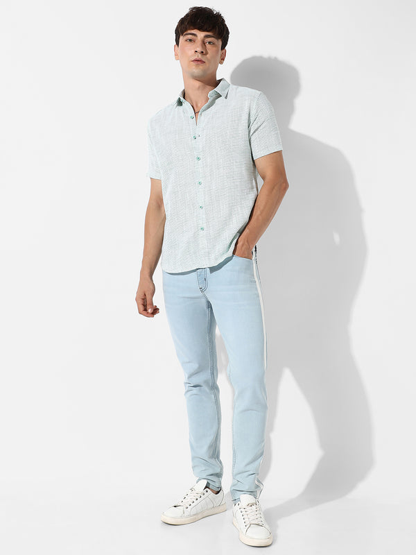 Chalk Stripe Dobby Shirt