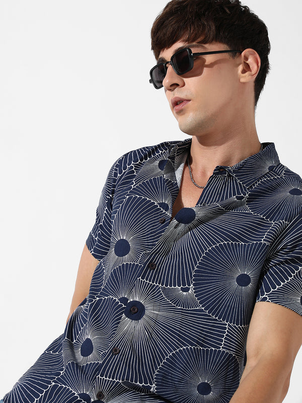 Mushroom Print Shirt