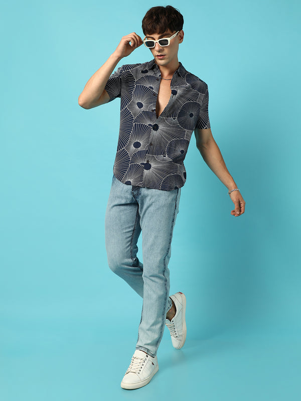 Mushroom Print Shirt