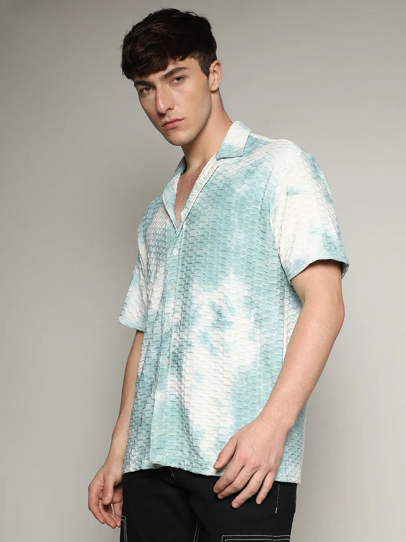 Tie-Dye Honeycomb Shirt