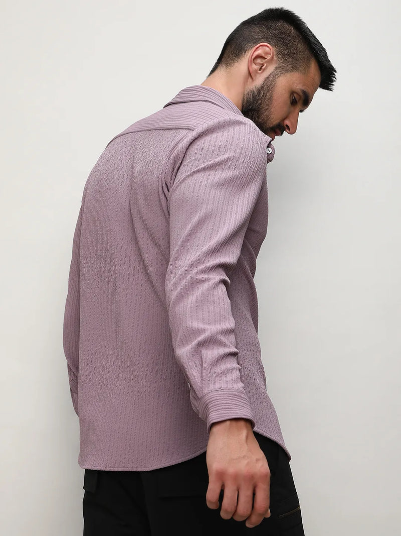 Stripe-Creased Shirt