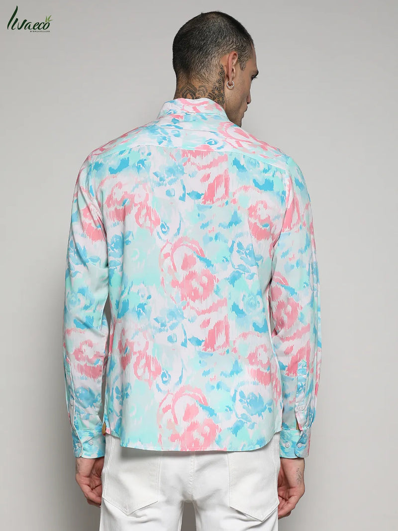 Ecoliva Faded Roses Shirt