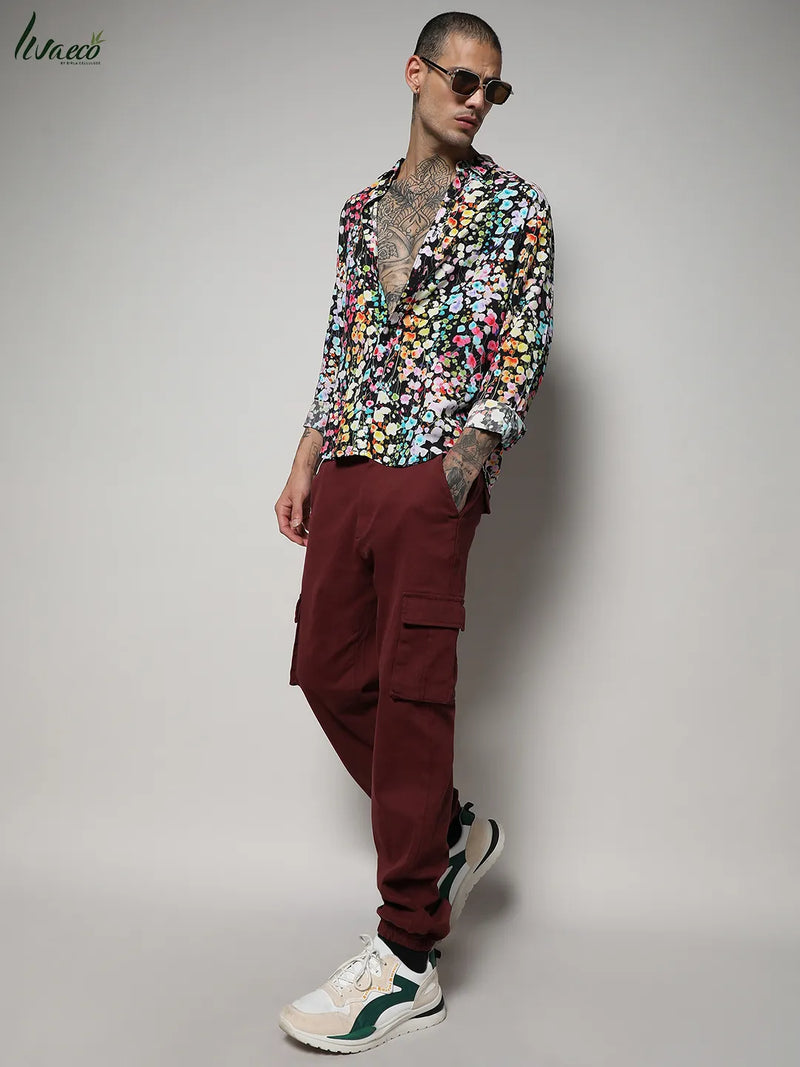 Ecoliva Botanical Cluster Shirt