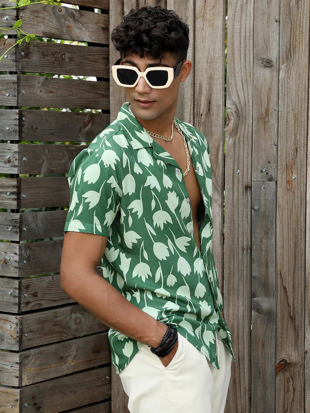 Botanical Block Shirt