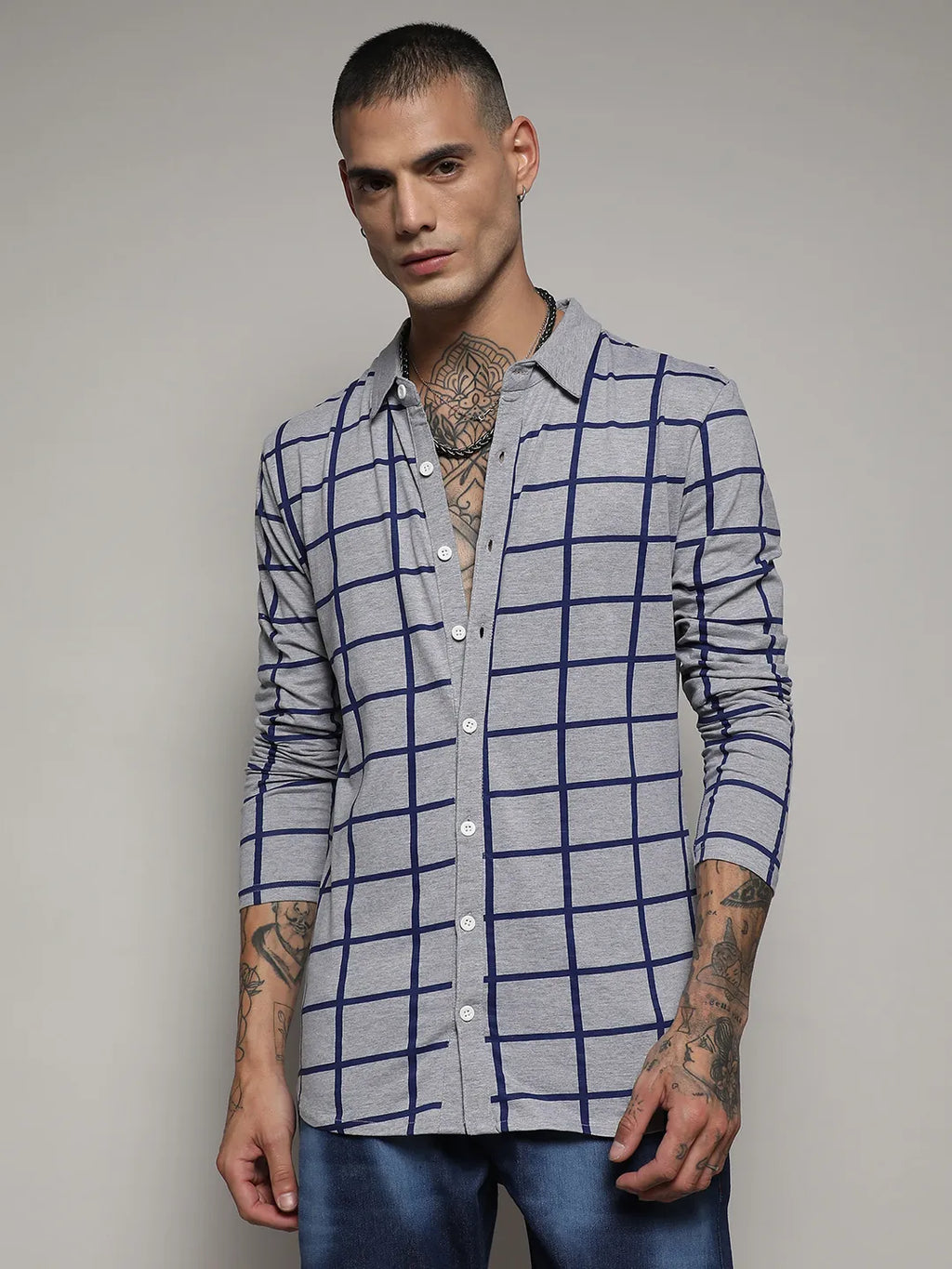 Graph Check Shirt