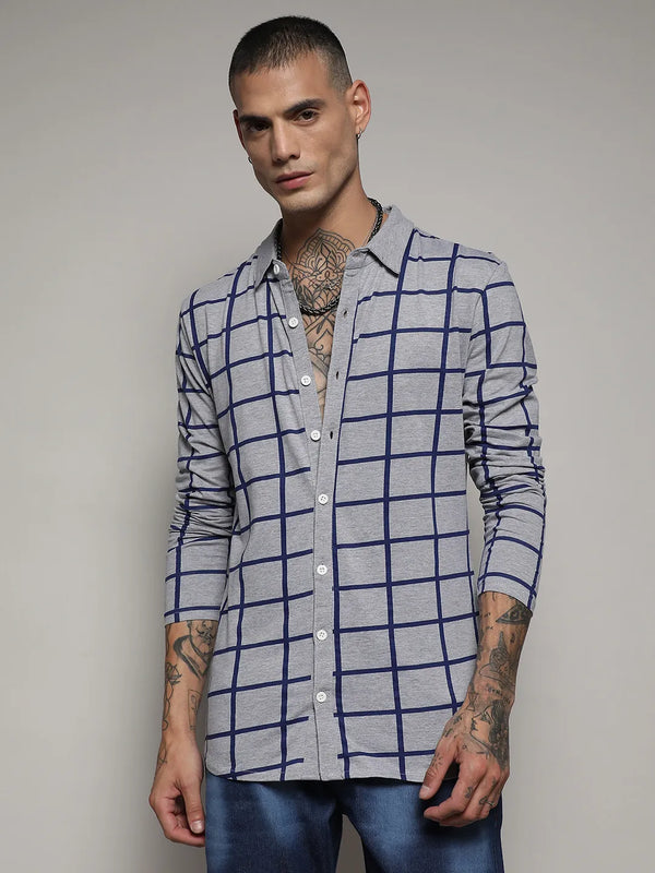Graph Check Shirt