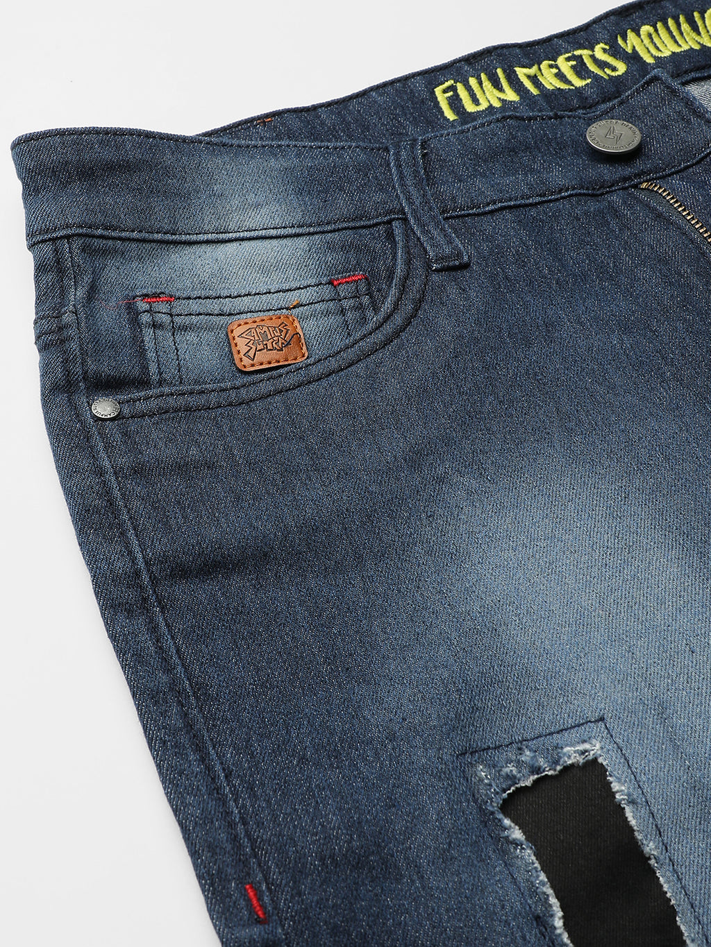 Torn Denim Jeans