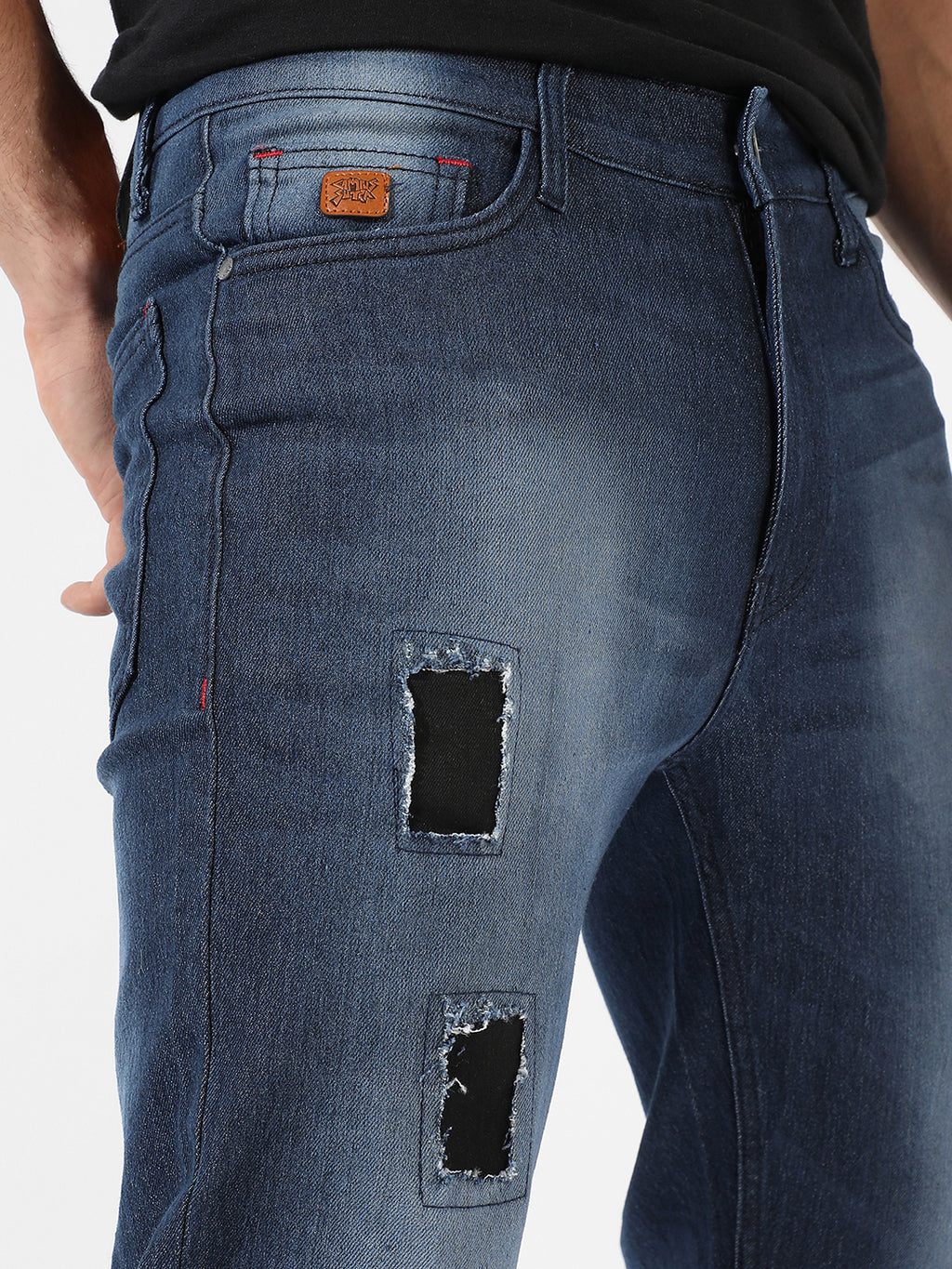 Torn Denim Jeans