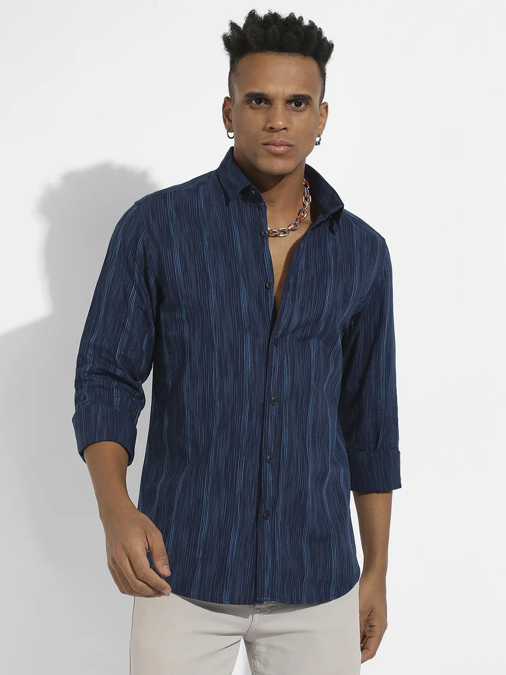 Ombre Striped Shirt