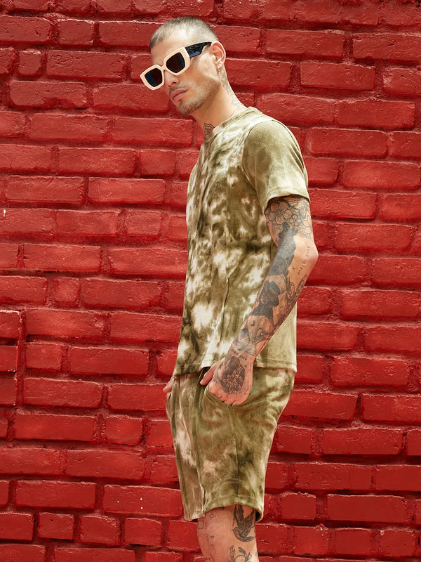 Tie-Dye Waffle Co-Ord Set