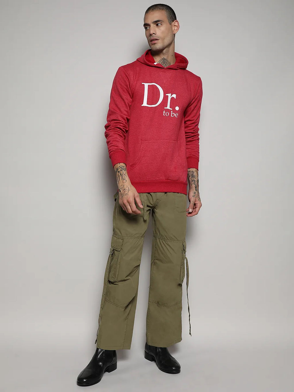 Dr. To Be Hoodie With Kangaroo Pocket