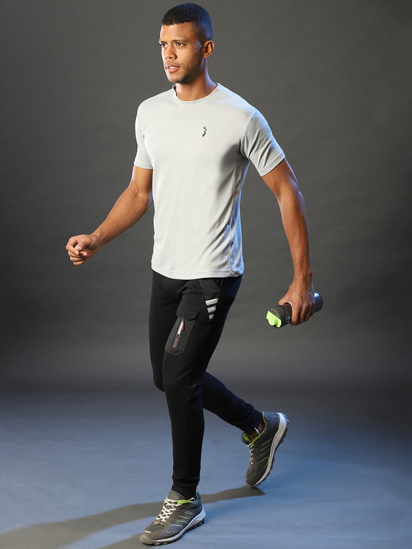 Elastic Waist Jogging Pants