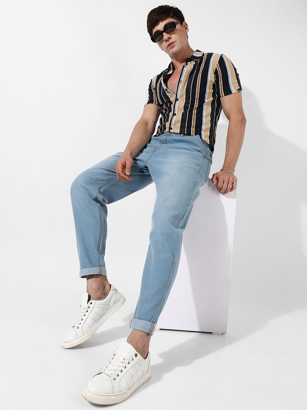 Carrot Fit Denim Jeans