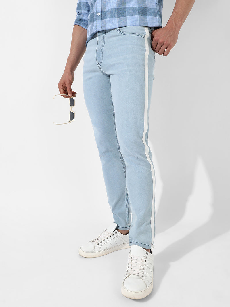 Tapered Denim Jeans