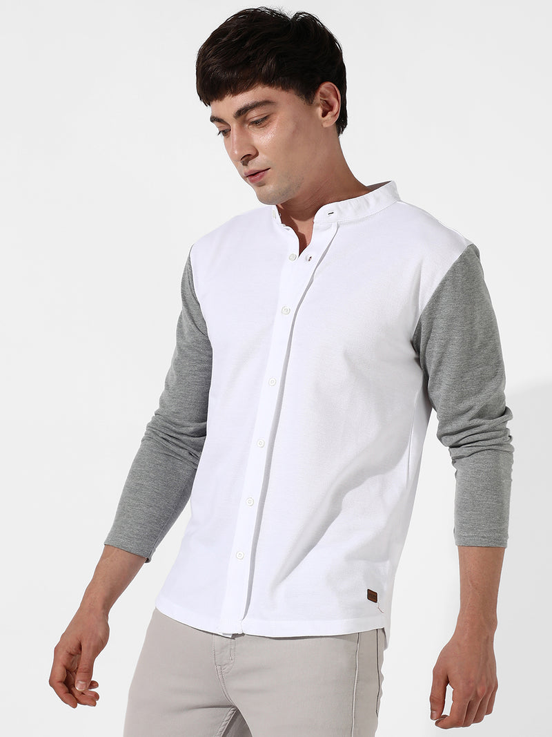 Colourblocked Shirt