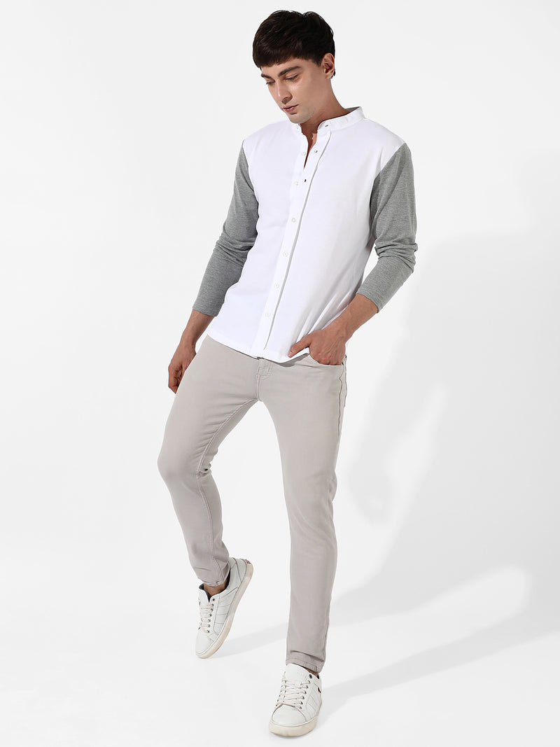 Colourblocked Shirt