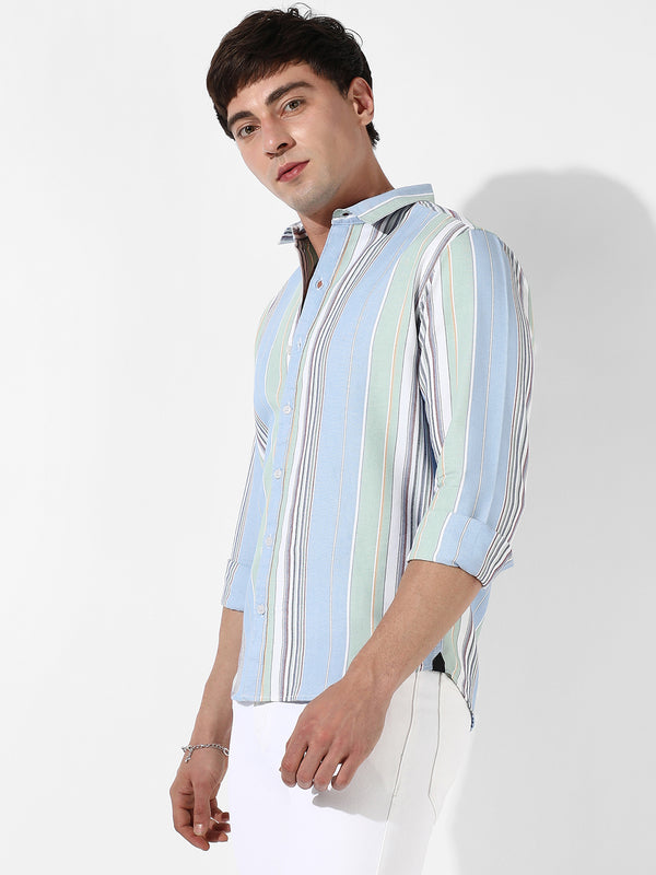 Striped Cotton Shirt